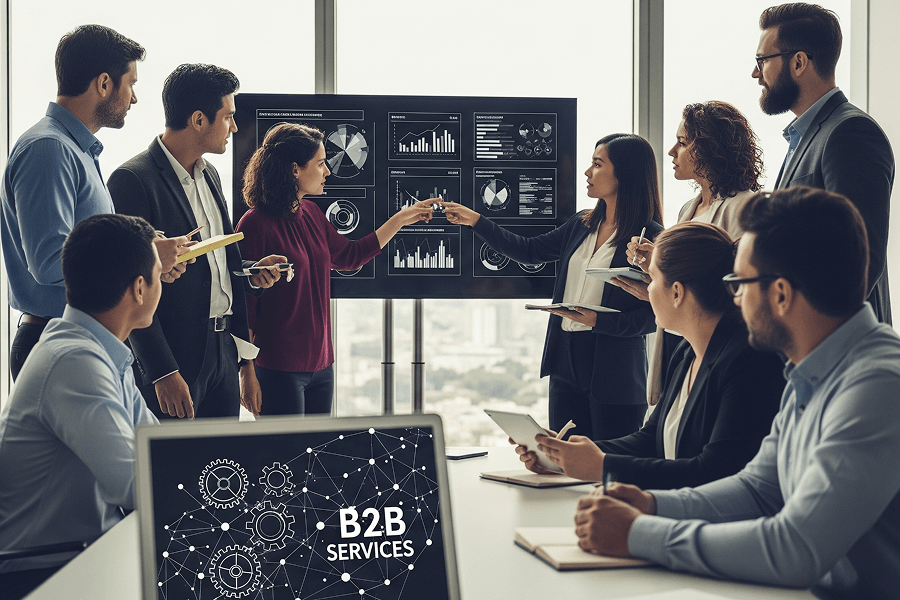 Наиболее востребованные услуги b2b