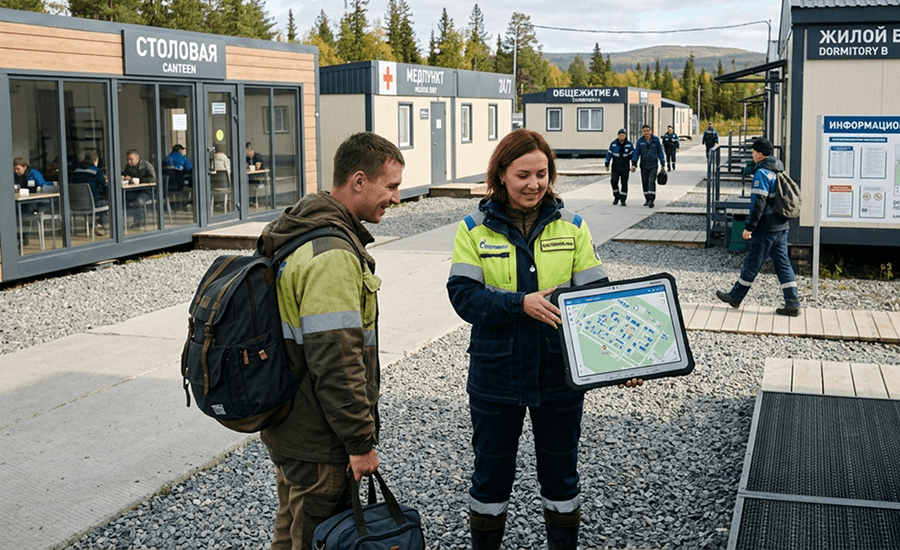 Адаптация персонала к работе на месторождениях
