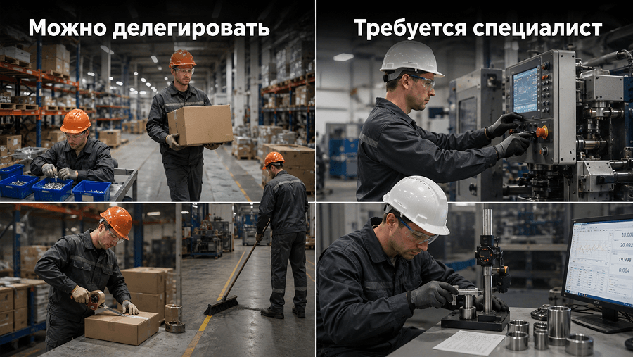 Разграничение простых и профильных функций