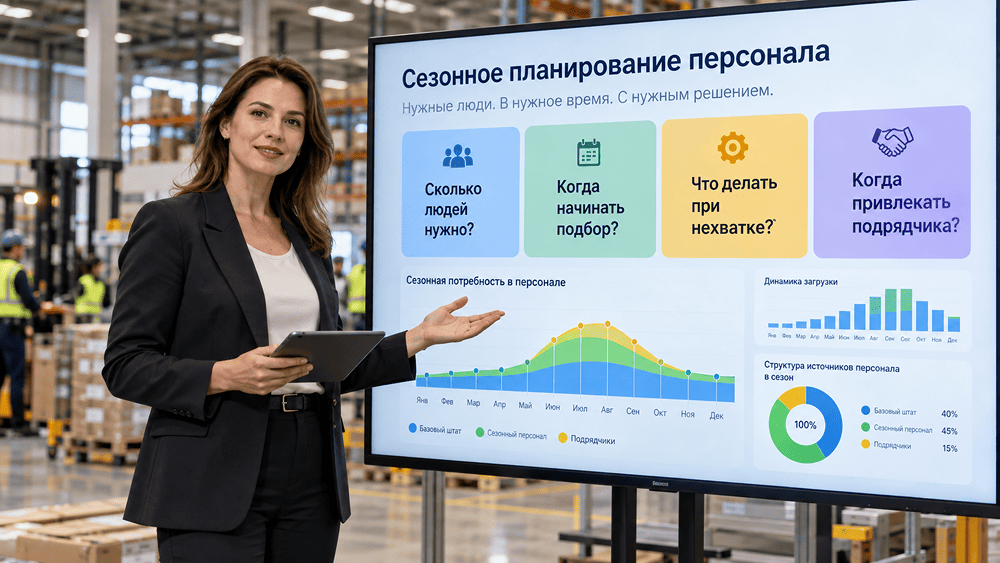 Частые вопросы о сезонном персонале