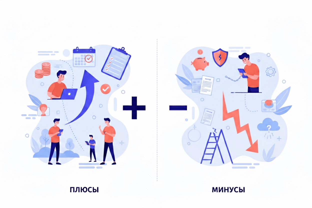 Плюсы и минусы платформенной занятости